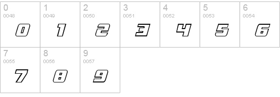 Justice numbers 0-9 preview