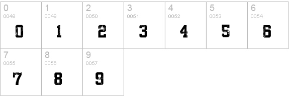 Keetano ATL My Gangsta numbers 0-9 preview
