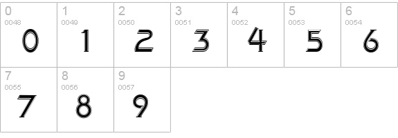 Khan AlreadyFilled numbers 0-9 preview