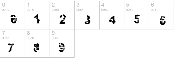 kibblez no bitz numbers 0-9 preview