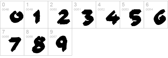 Kiddy Paints
 numbers 0-9 preview