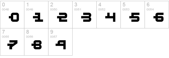 Kinex numbers 0-9 preview