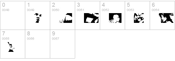 klozzbats numbers 0-9 preview