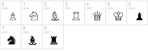 KnightMares numbers 0-9 preview