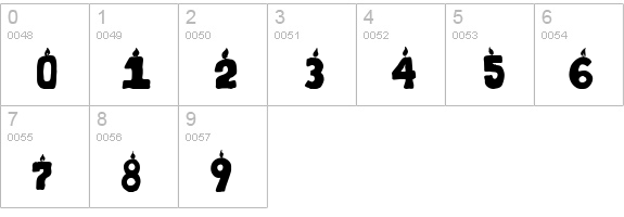KR First Years Dings numbers 0-9 preview