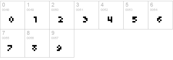 kroeger 04_56 numbers 0-9 preview