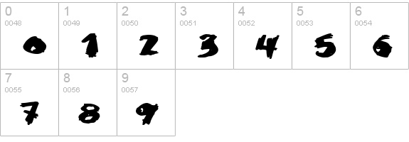 Krunch Bunch numbers 0-9 preview