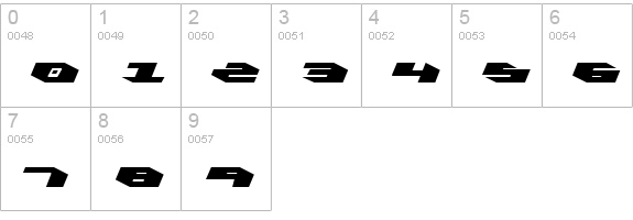 Kubrick Leftalic numbers 0-9 preview