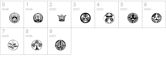 Kurusu numbers 0-9 preview