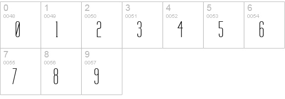 Labtop Upper numbers 0-9 preview