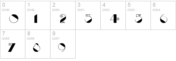 Labyrinth numbers 0-9 preview