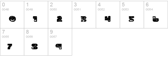 Land Shark numbers 0-9 preview
