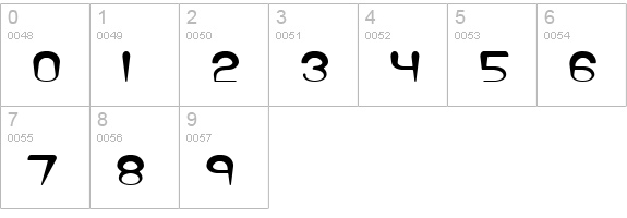Larkspur -BRK- numbers 0-9 preview