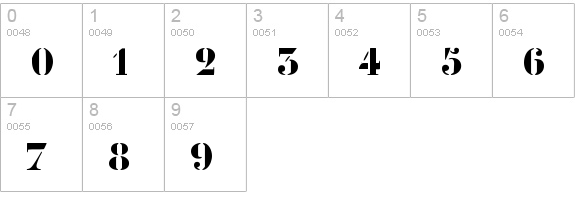 LeArchitect numbers 0-9 preview