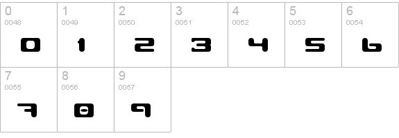 LeftOvers II 2 numbers 0-9 preview