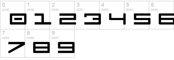 Legion numbers 0-9 preview
