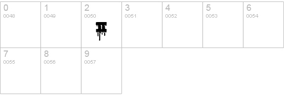 Living Dead 2 DEMO numbers 0-9 preview