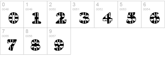 LMS God Save The Queen numbers 0-9 preview