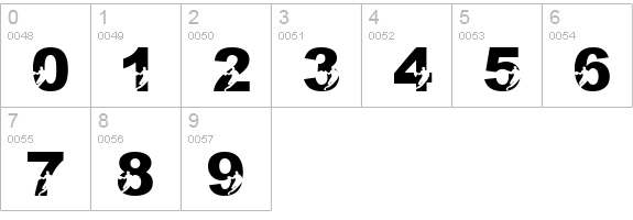 LMS I Love This Game numbers 0-9 preview