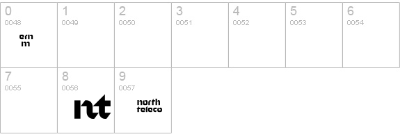 LogosCompanyP13 numbers 0-9 preview