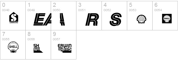 LogosCompanyP16 numbers 0-9 preview