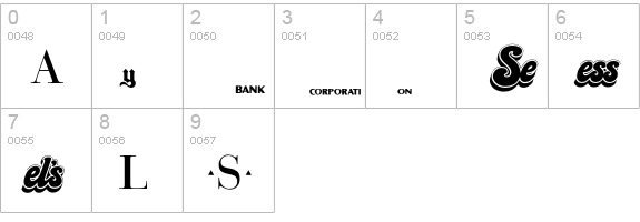 LogosCompanyP17 numbers 0-9 preview