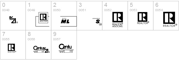 LogosServiceP01 numbers 0-9 preview