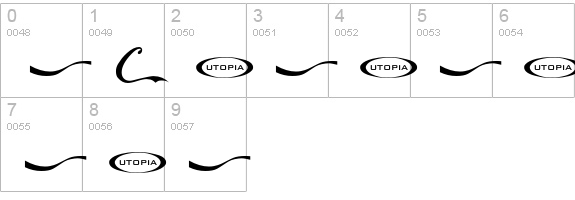 LokiCola numbers 0-9 preview