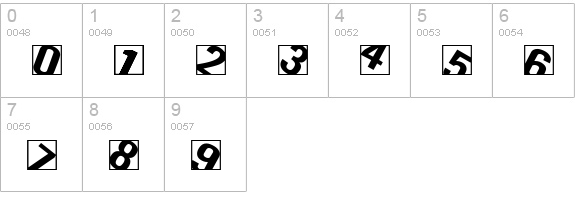 Lola numbers 0-9 preview