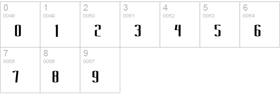 Long Cool Grandma numbers 0-9 preview