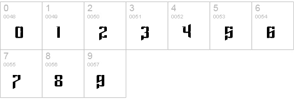 Lord Juusai Rises Regular numbers 0-9 preview