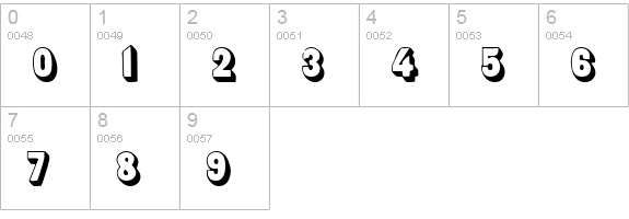 Lunch numbers 0-9 preview