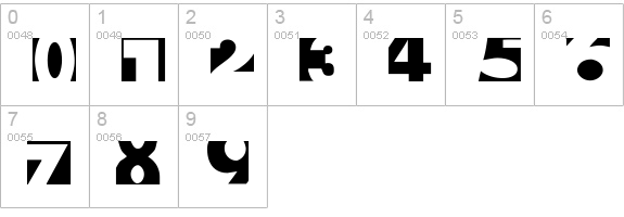 Lunchbox numbers 0-9 preview