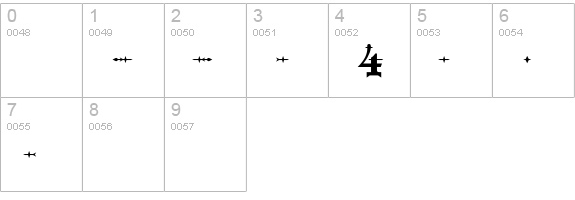 LushUs numbers 0-9 preview