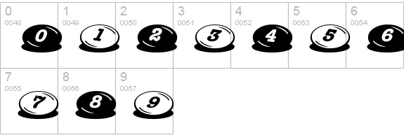 m&ms numbers 0-9 preview