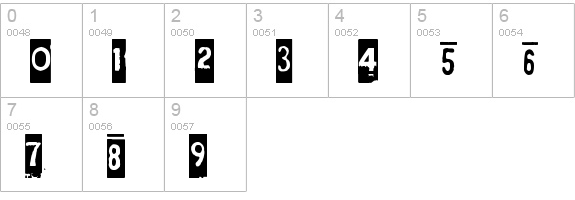 Maksukehoitus numbers 0-9 preview