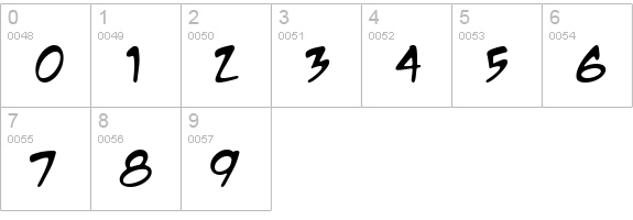 Manga Temple numbers 0-9 preview