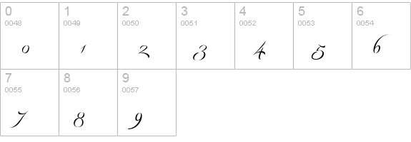 Mardian Demo numbers 0-9 preview