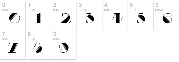 Marrakesh Express NF numbers 0-9 preview