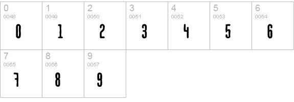 MartenCyrG-Rough numbers 0-9 preview