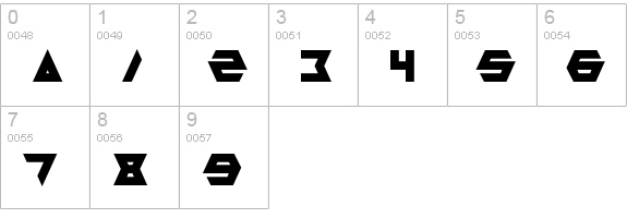 Masterblast numbers 0-9 preview