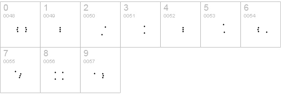 Maverick's Fill Spades numbers 0-9 preview