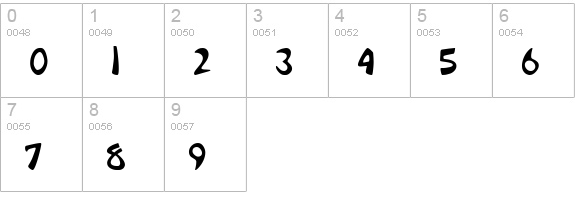 McBoing Boing numbers 0-9 preview