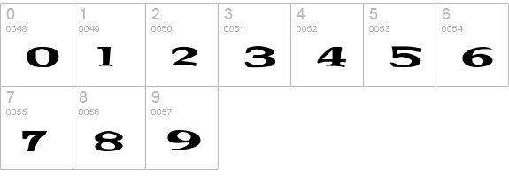 Messaround numbers 0-9 preview