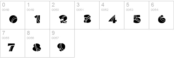 Milky Way Two numbers 0-9 preview
