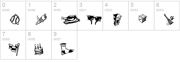 Mini Pics Art Jam numbers 0-9 preview
