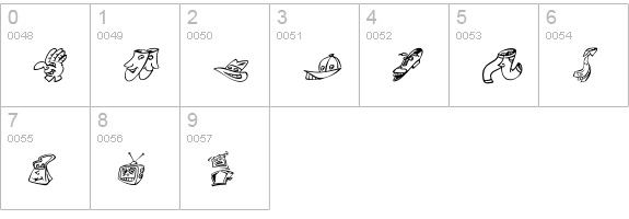 Mini Pics HomeBuddies numbers 0-9 preview