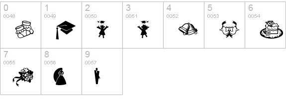Mini Pics Lil Events numbers 0-9 preview