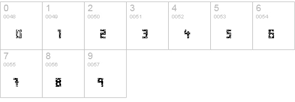Minimum-Crible numbers 0-9 preview