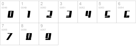 Mister Firley numbers 0-9 preview